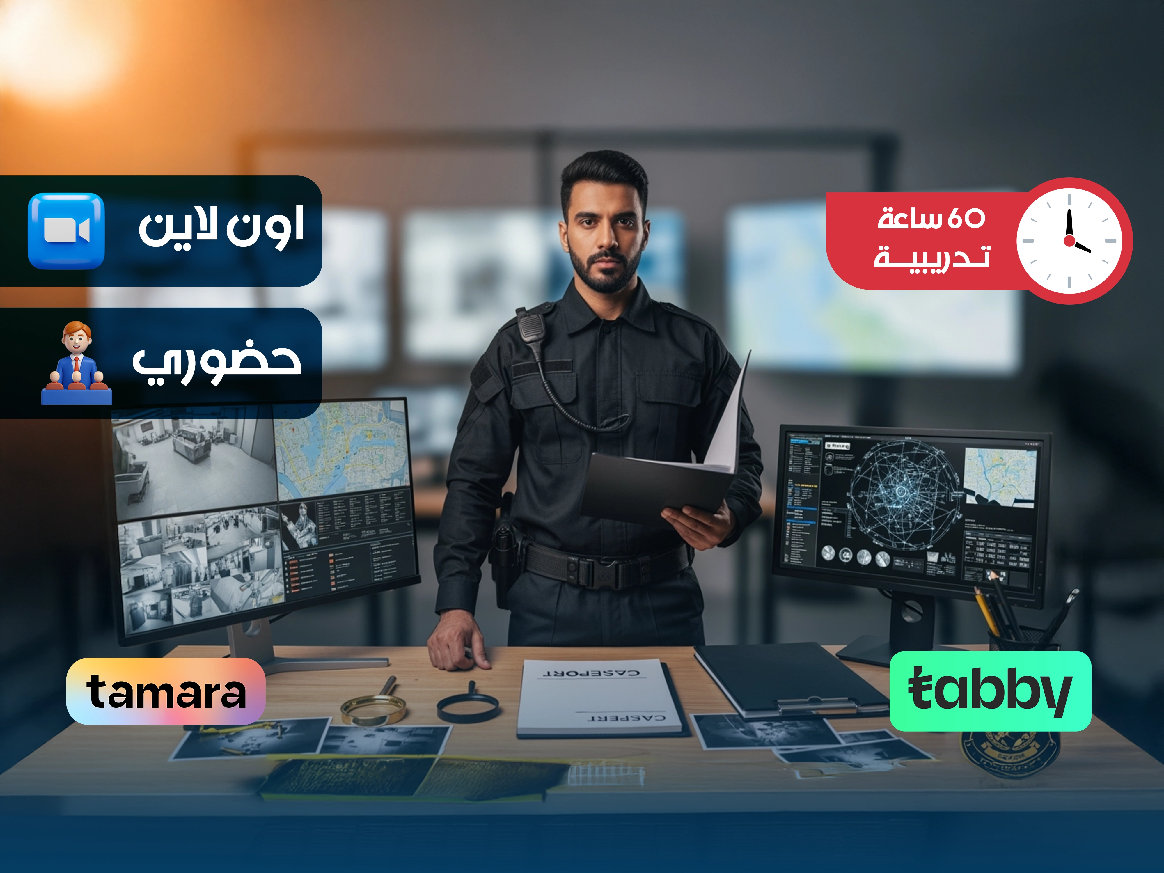 البرنامج التدريبي في العلوم الامنیة و مكافحة الجریمة